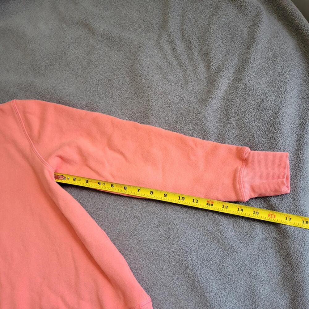 AMAZON BASICS Womens Small Pink Crew Neck Sweater Cross Stitch Detail - Picture 8 of 12
